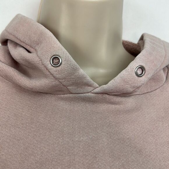 Outerknown Pale washed pink hooded sweatshirt size XS - Picture 7 of 12